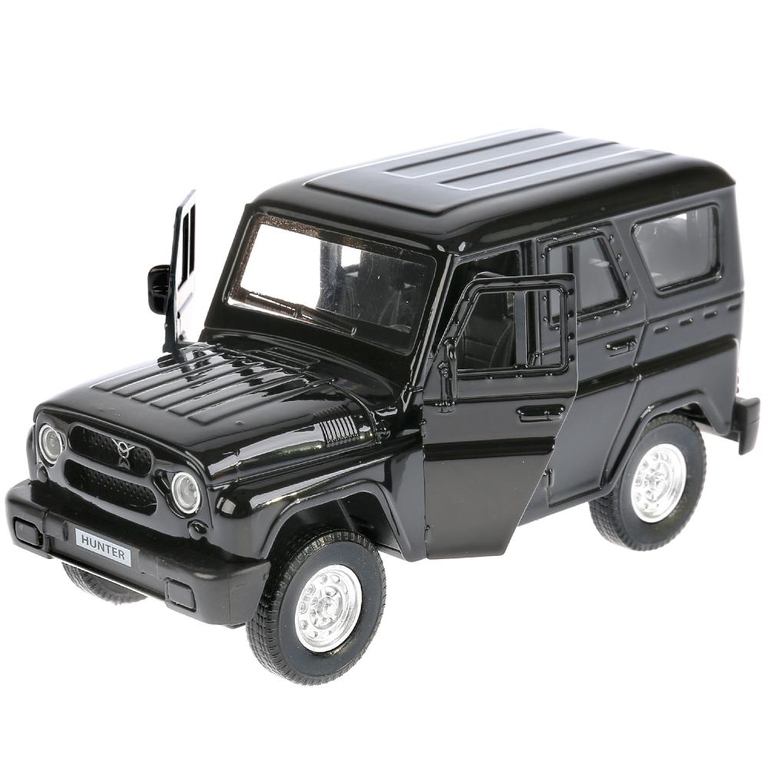 Модель металлическая UAZ HUNTER длина 12 см черный
