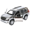 Машина TOYOTA Prado хром серебристый 12 см