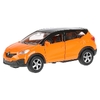 Машина Renault Kaptur оранжево-черный 12см