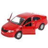 Машина Skoda rapid красная 12 см