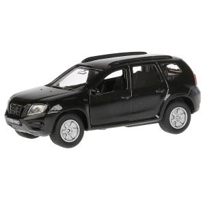 Машина Nissan terrano черный 12 см