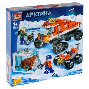 Конструктор Город Мастеров арктика с фигурками 262 деталей