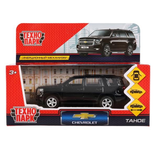 Модель металлическая CHEVROLET TAHOE длина 12 см, черный
