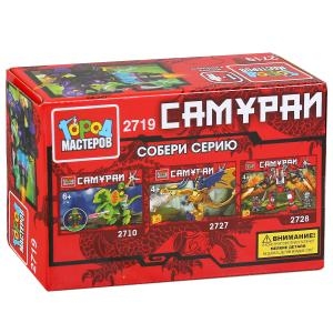 Конструктор Город Мастеров самурай 63 детали