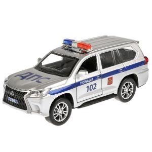 Машина со светом и звуком Lexus lx-570 Полиция 12 см
