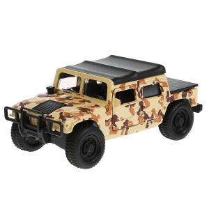 Машина Hummer H1 Пикап военный 12 см