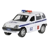 Машина Chevrolet niva Полиция 12 см белая