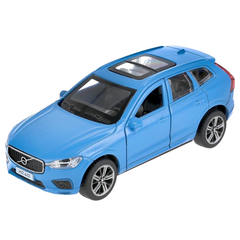 Машина VOLVO xc60 r-design матовый синий 12 см
