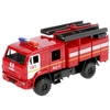 Машина со светом и звуком KAMAZ 43502 ПОЖАРНАЯ АЦ 15 см