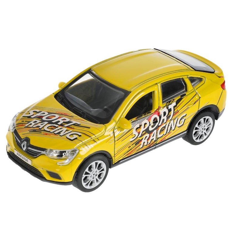 Машина Renault Arkana Спорт цвет жёлтый