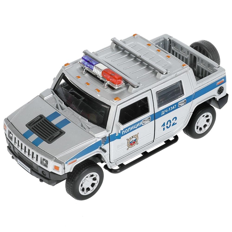 Машина со светом и звуком Hummer H2 Pickup Полиция