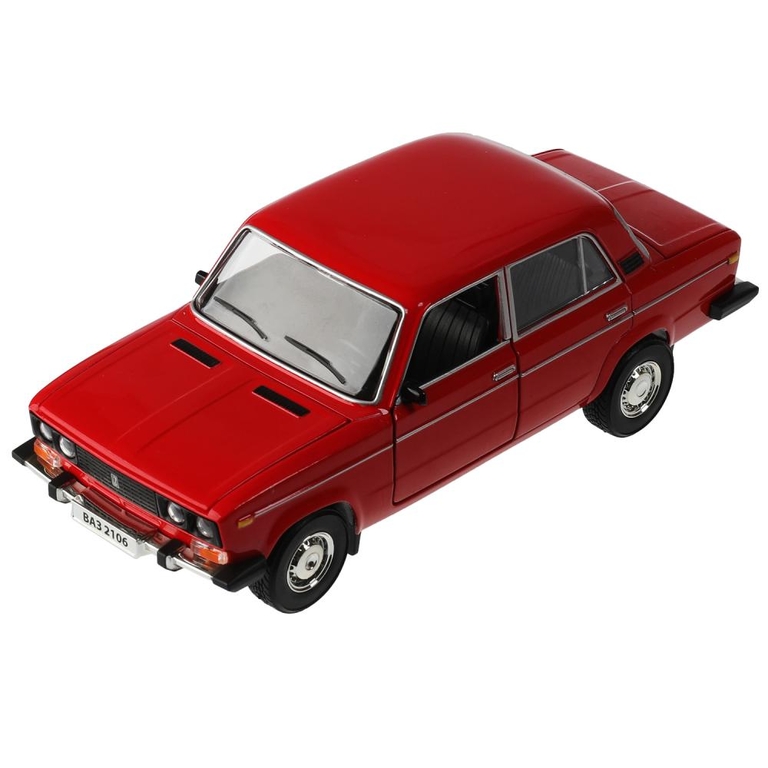 Модель LADA 2106 18 см красная ТМ Технопарк