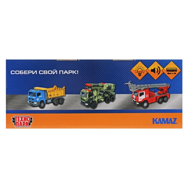 Модель Электробус КАМАЗ-6282 19,5 см синий ТМ Технопарк