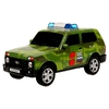 Модель пластиковая свет-звук LADA 4x4 URBAN КАМУФЛЯЖ 19,5 см