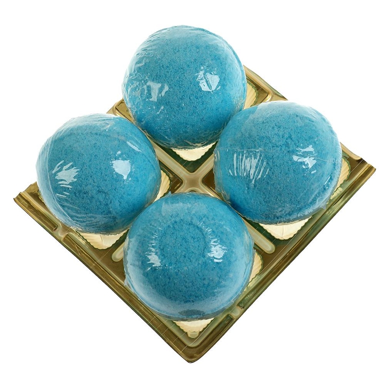 Набор бурлящих шаров для ванны blue lagoon 4х40 г