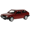 Модель металлическая LADA-2108 "СПУТНИК" 12 см  вишнёвый