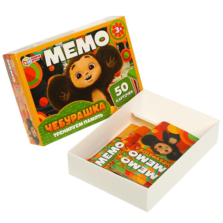 Пазлы Чебурашка МЕМО Настольная игра