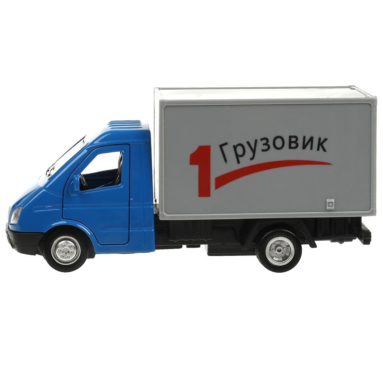 Модель металлическая газ-3302 газель 13 см синий