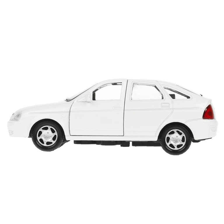 Модель металлическая LADA PRIORA 12 см белый