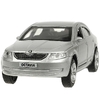 Модель металлическая SKODA OCTAVIA 12 см серебристый