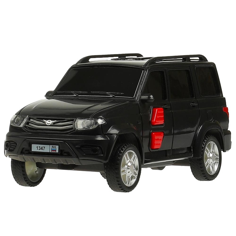 Модель пластик свет-звук UAZ ПАТРИОТ 15 см черный
