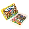 Настольная игра Лесные животные Домашние животные МЕМО 2 в 1