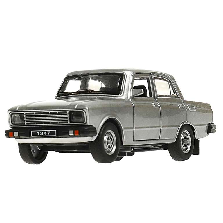 Модель металическая азлк москвич-2140sl дл 12 5 см серебристый