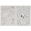 Раскраска Kawaii животные Раскраска