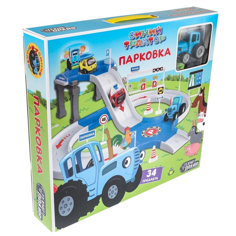 Парковка Синий Трактор
