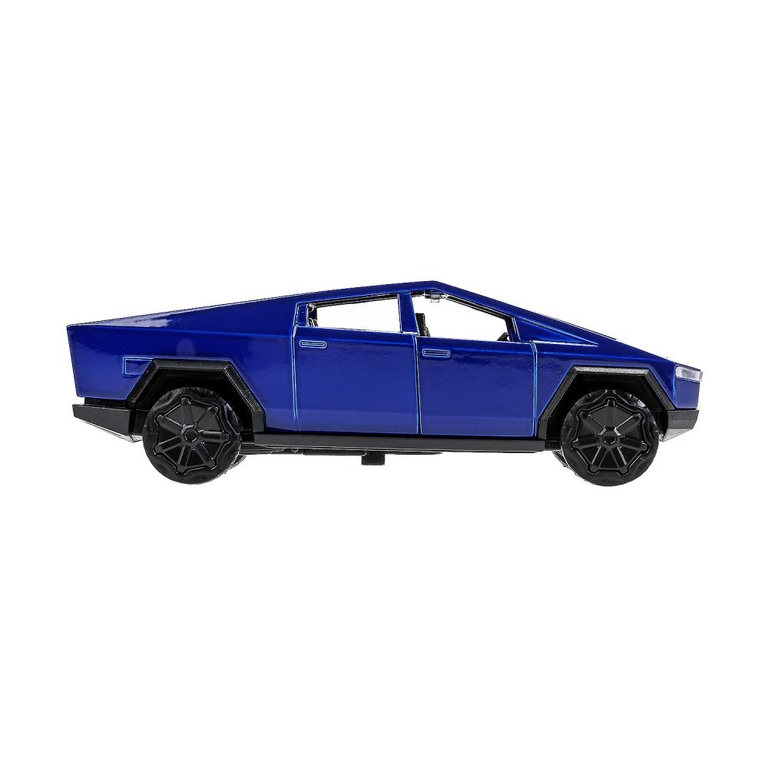 Модель металлическая tesla cybertruck 13,7 см синий