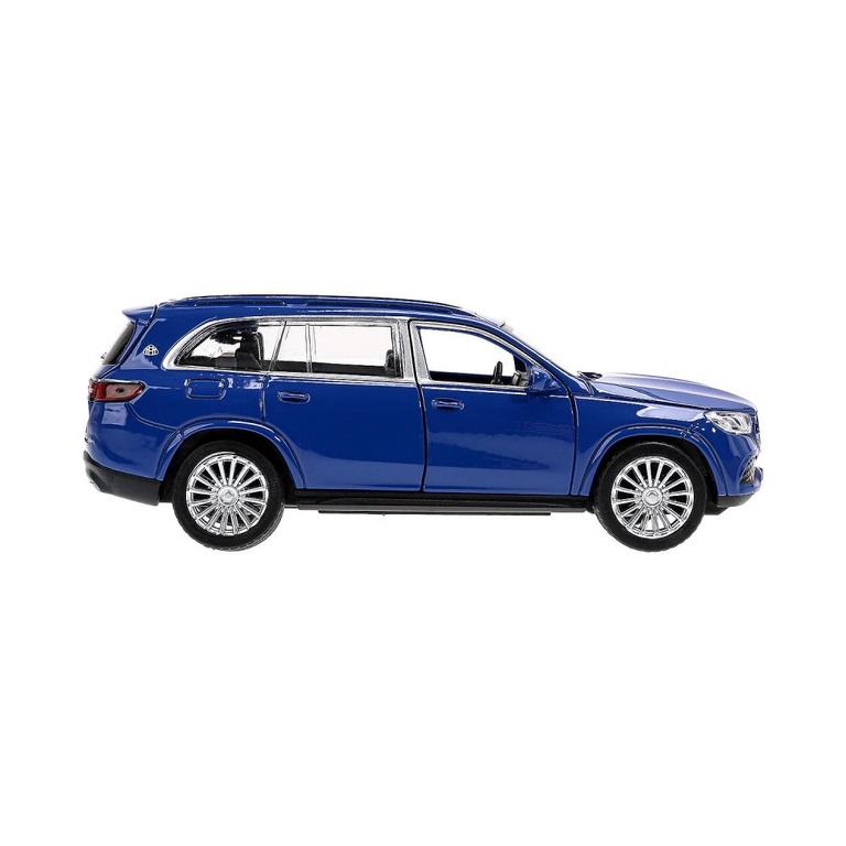 Модель металлическая MERCEDES - BENZ gls maybach 12 см синий бриллиант