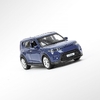 Модель металлическая KIA soul длина 12 см темно - синий