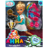 Кукла 15 см Анна коньки