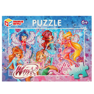 Пазлы Winx 104 детали