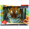 Картина по номерам 30х40 см тигр в снегу