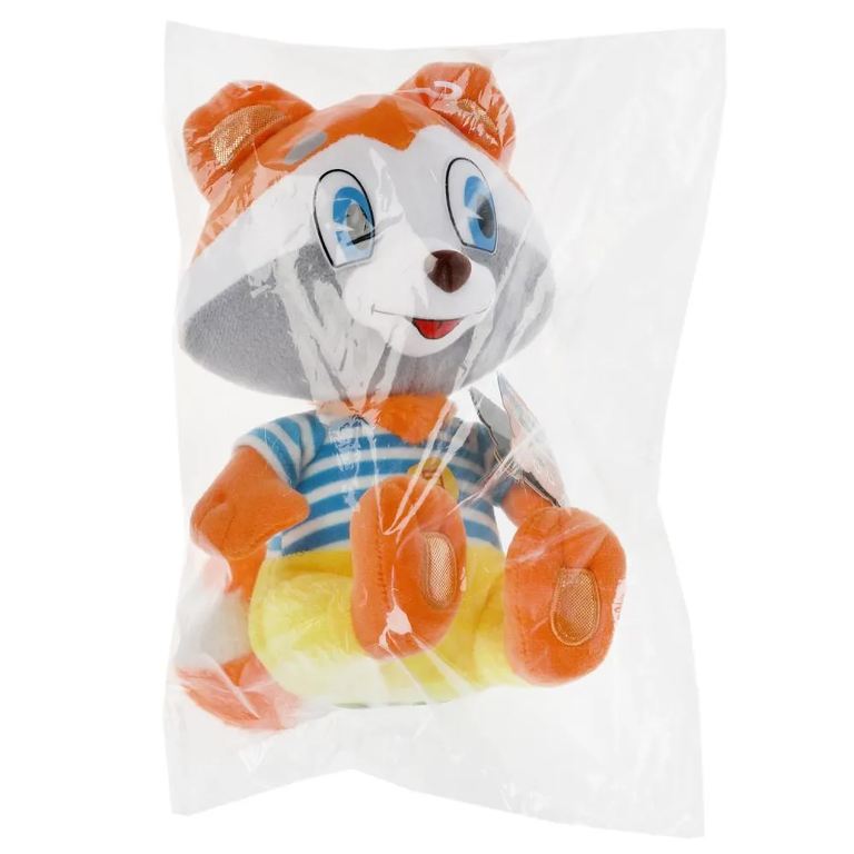 Игрушка мягкая Крошка Енот 22 см с музыкой