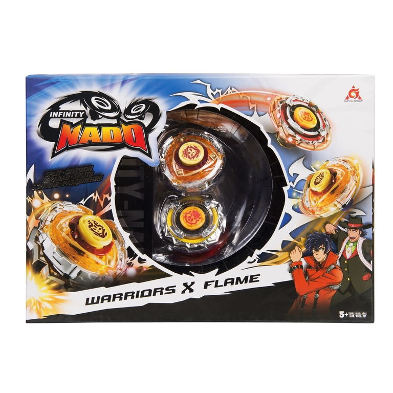 Инфинити Надо 2 волчка Сплит Warriors&Flame TM Infinity Nado