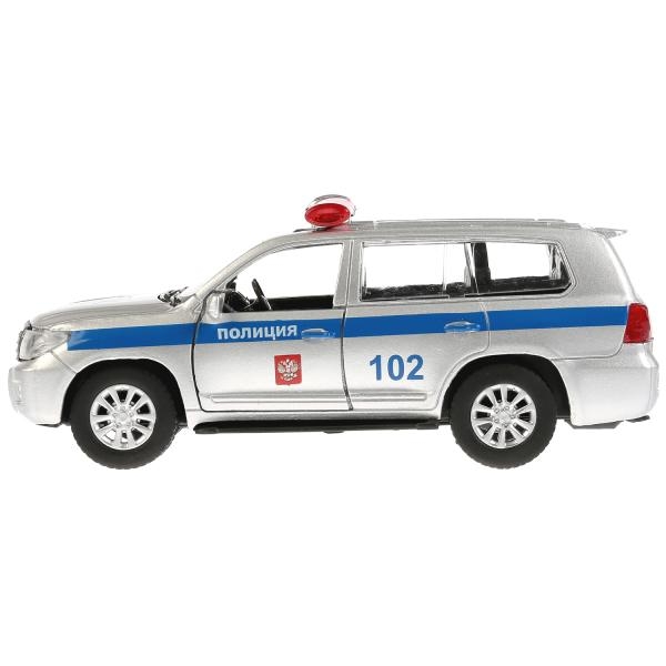 Модель Toyota Land Cruiser Полиция 12 см ТМ Технопарк