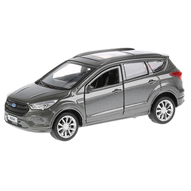Модель металлическая FORD KUGA длина 12 см, серый