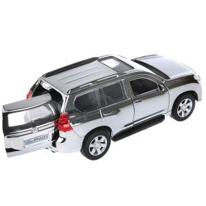Машина TOYOTA Prado хром серебристый 12 см