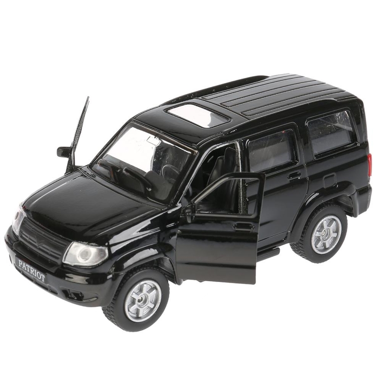 Машина UAZ patriot черная длина12 см