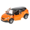 Машина Renault Kaptur оранжево-черный 12см