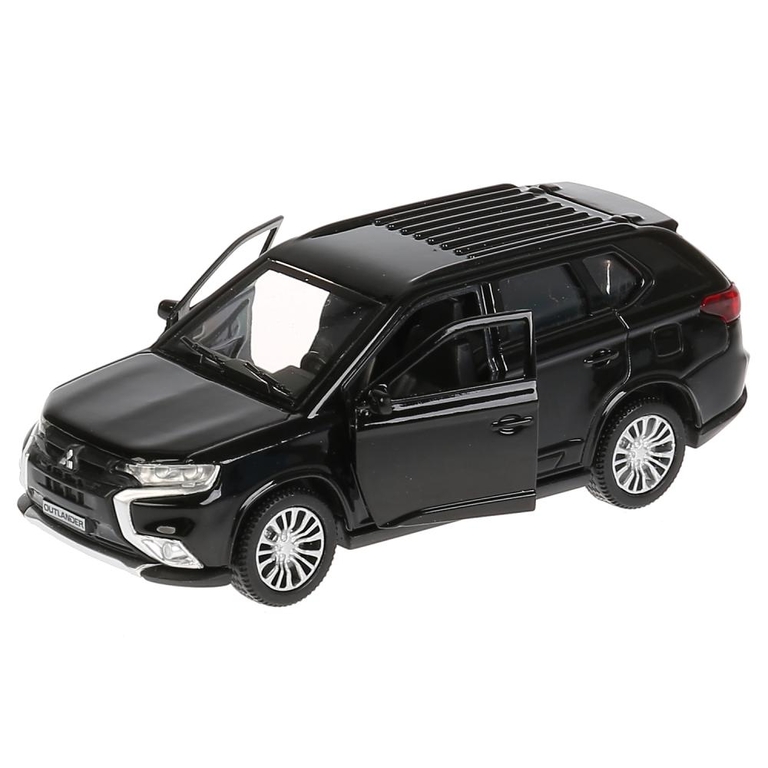 Машина Mitsubishi Outlander черная длина12 см