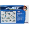 Игрушка опыты мультибот школа ученого 13-в-1 на солнечных батареях