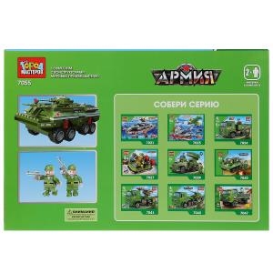 Конструктор Город Мастеров армия: бтр с фигурками 384 деталей