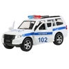 Машина Mitsubishi pajero Полиция 12 см