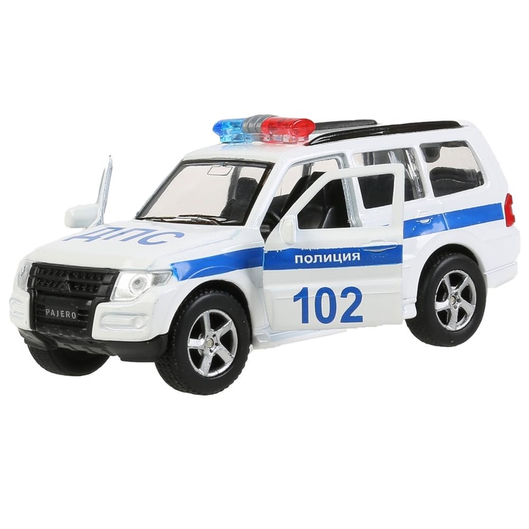 Машина Mitsubishi pajero Полиция 12 см