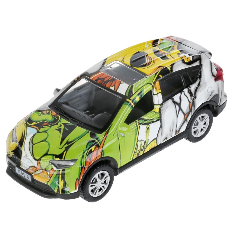 Машина TOYOTA rav4 граффити 12 см