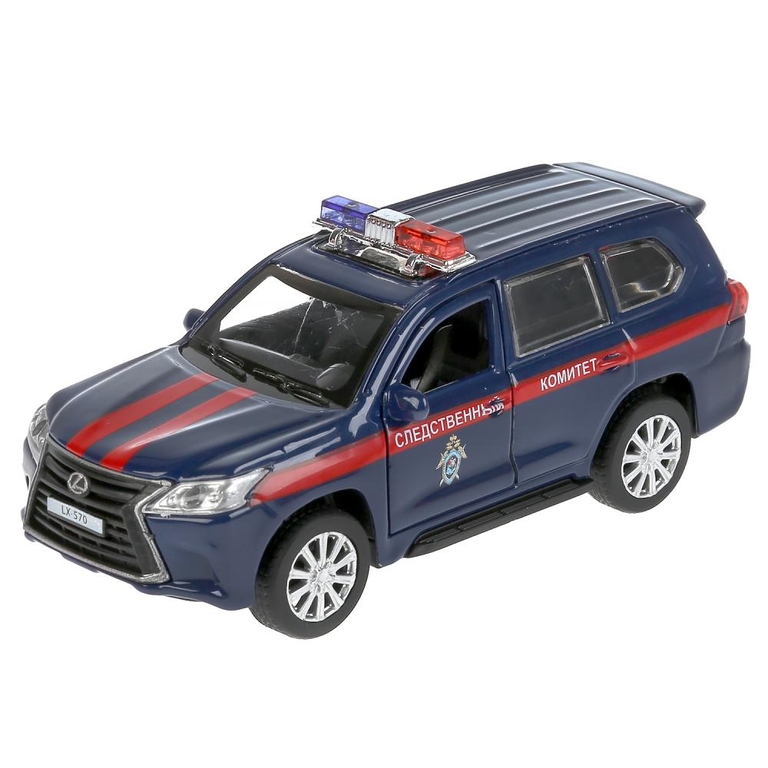 Модель металлическая TOYOTA lx-570 следственный комитет  12 см