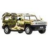 Машина со светом и звуком Hummer H2 камуфляж 12 см зеленый